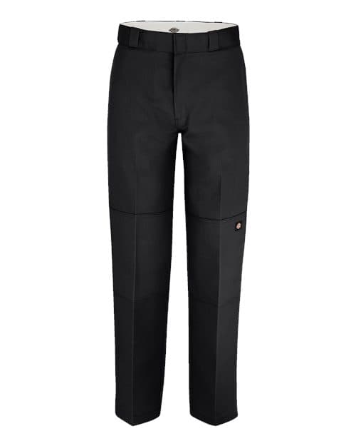 Men's Double Knee Work Pants — Black - 32I