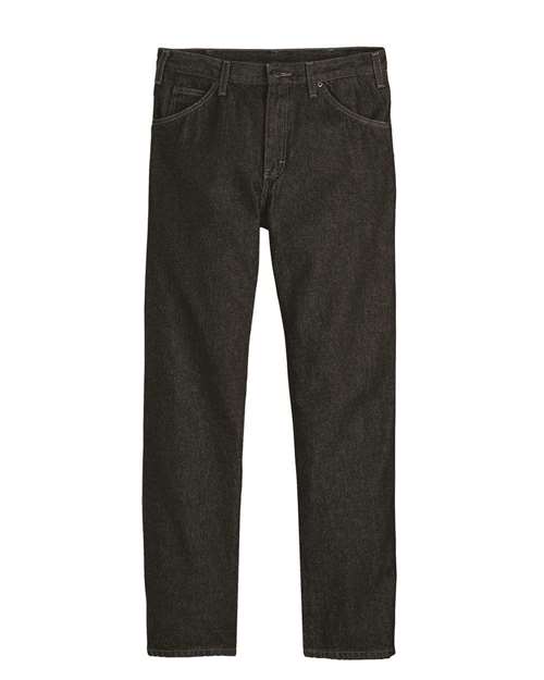 Men's Industrial Jeans — Black - 34I