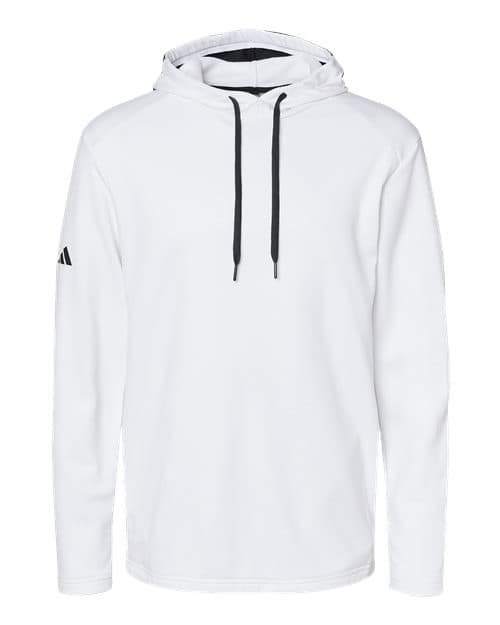 Men's Textured Mixed Media Midweight Hooded Sweatshirt