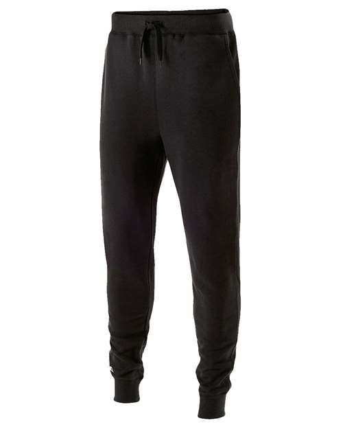 Unisex Fleece Joggers — Black