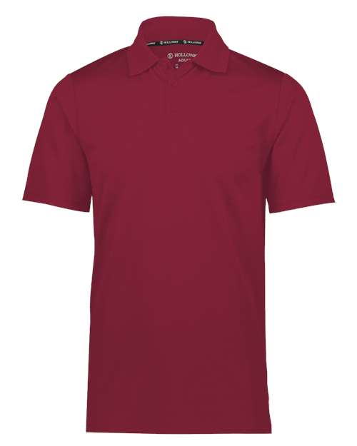 Men's Prism Polo — Cardinal