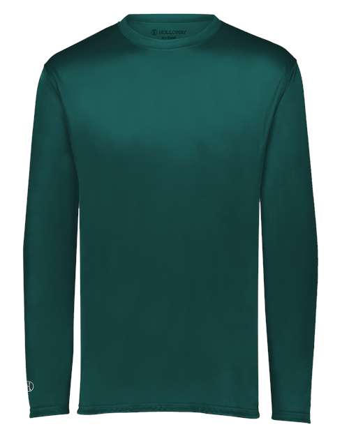 Men's Momentum Long Sleeve T-Shirt — Dark Green