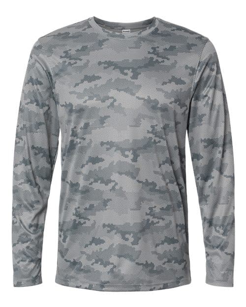Unisex Pompano Performance Camo Long Sleeve T-Shirt