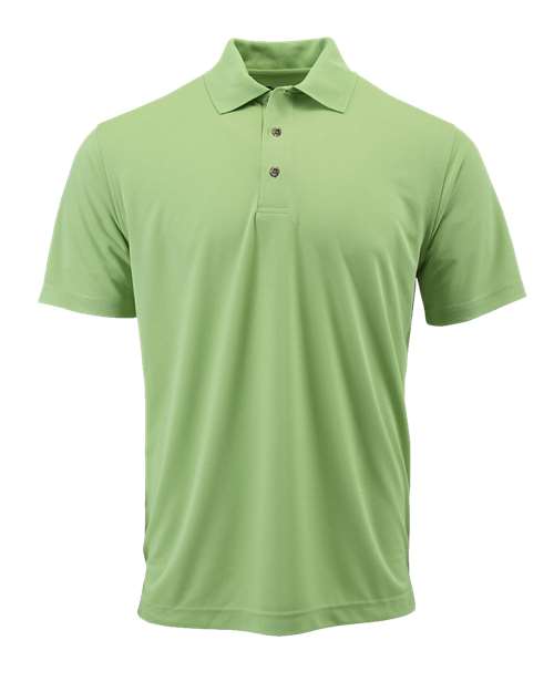 Youth Saratoga Performance Mini Mesh Polo — Kiwi