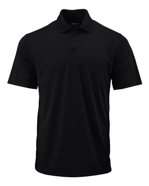 Men's Snag Proof Polo with Pocket — Black