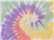 Women's Tie-Dyed Crop Hooded Sweatshirt — Zen Rainbow