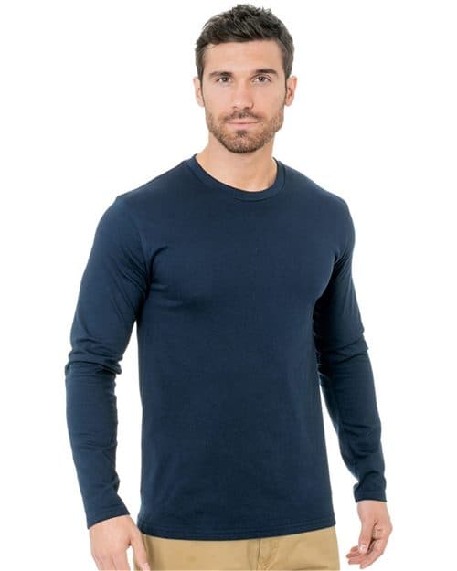 Unisex Fine Jersey Long Sleeve T-Shirt