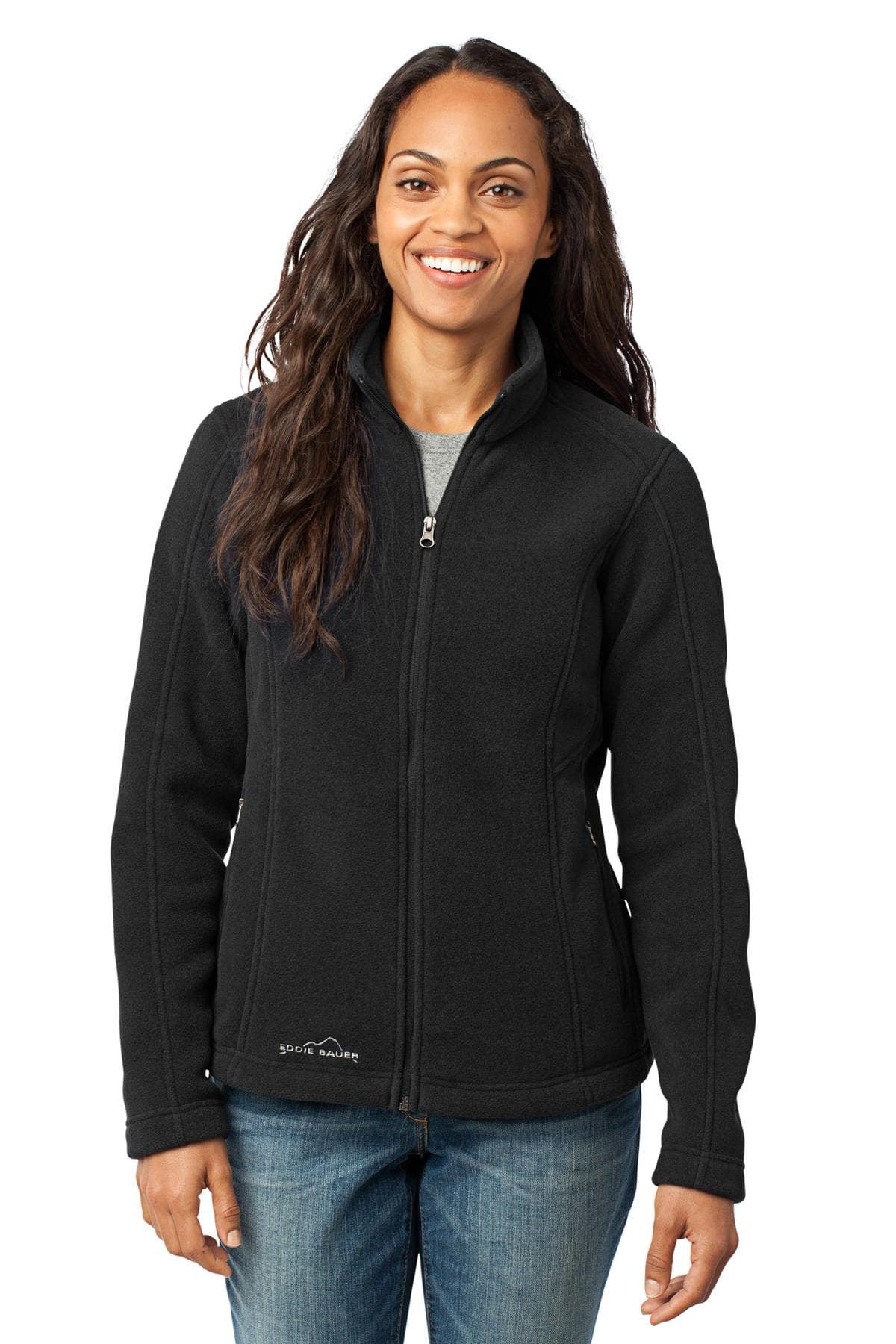 Eddie Bauer ® - Women's Full-Zip Fleece Jacket — Black