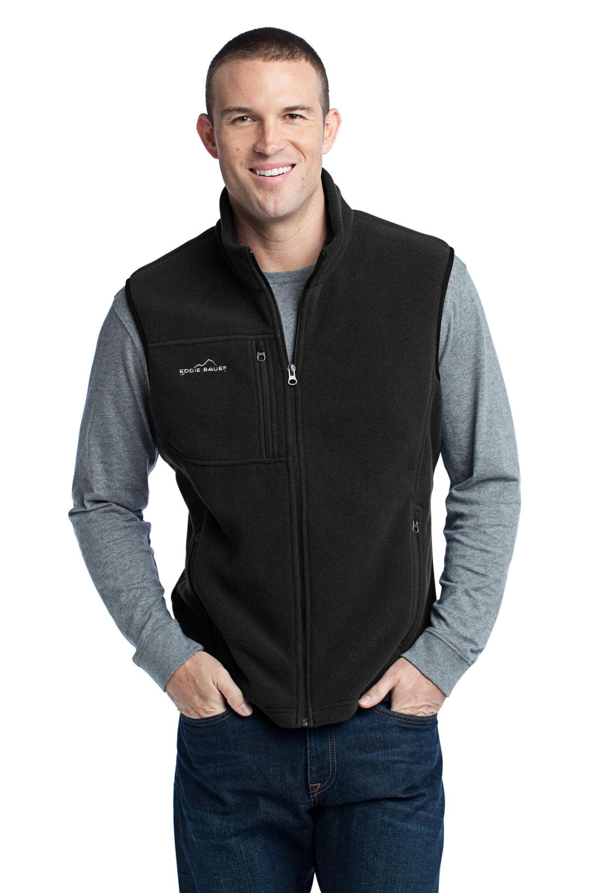 Eddie Bauer ® - Fleece Vest — Black