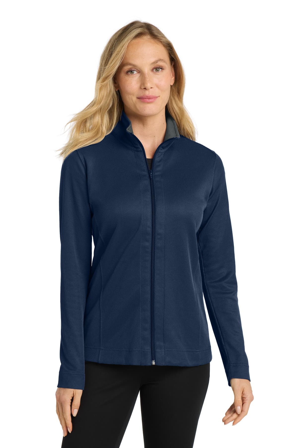 Port Authority ® Women's Vertical Texture Full-Zip Jacket