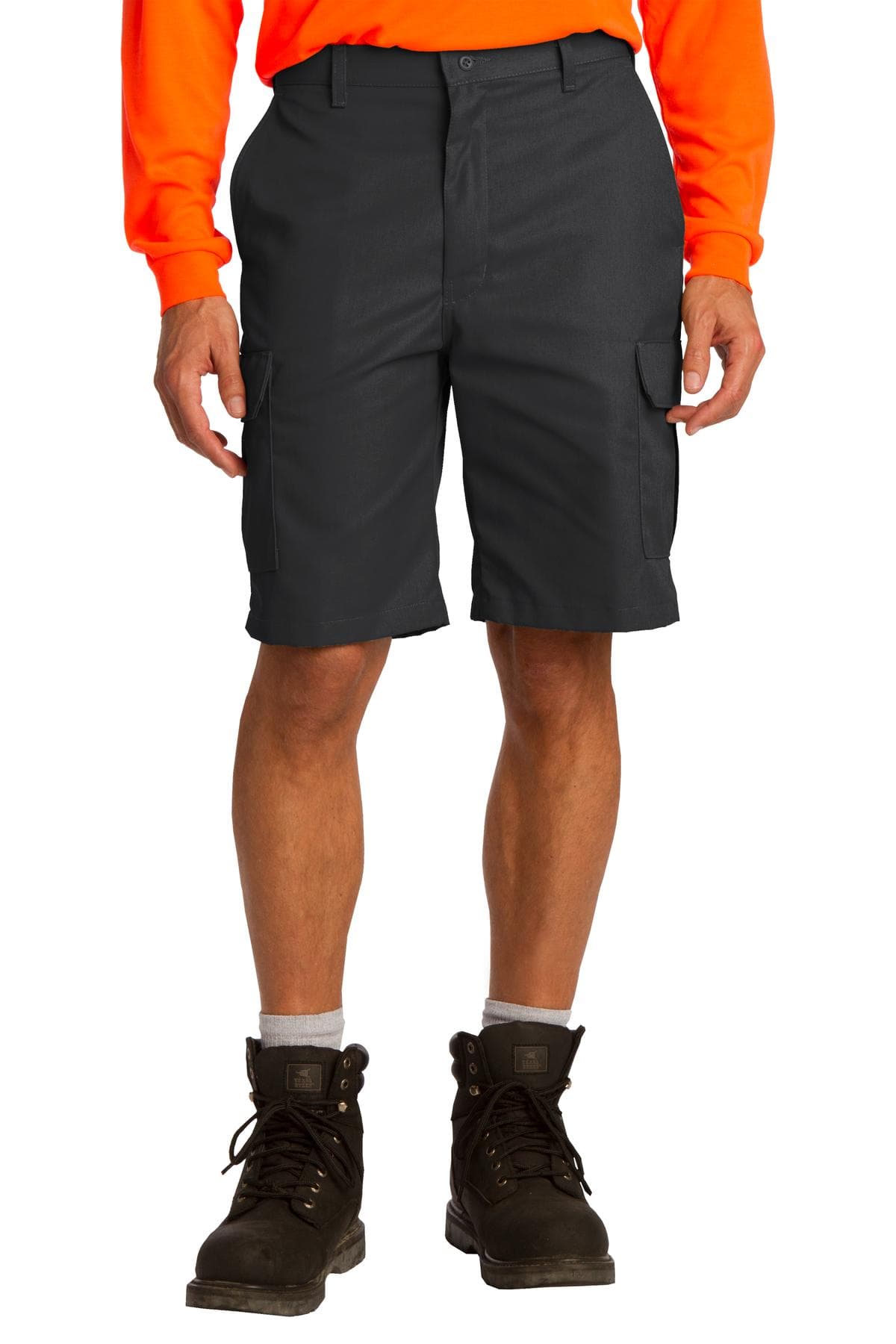 Red Kap ® Industrial Cargo Short — Black