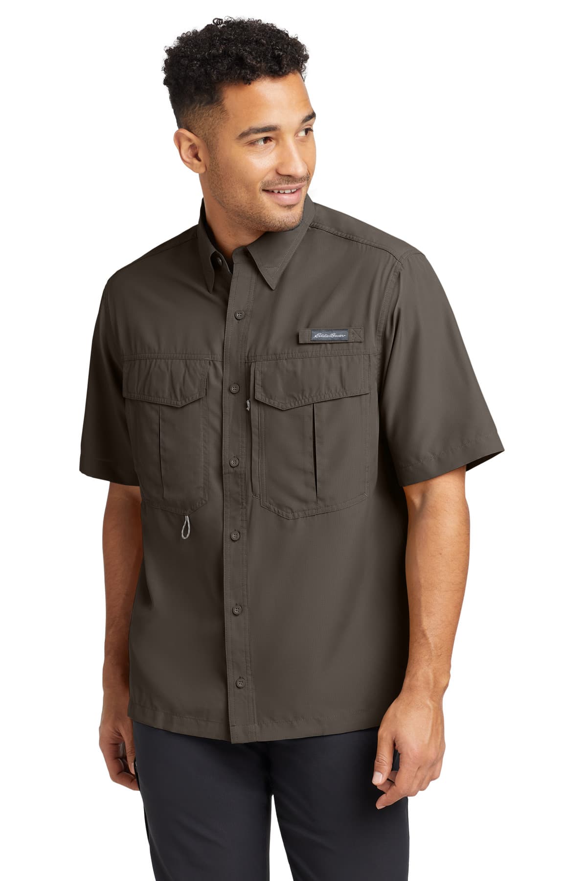 Eddie Bauer ® Short Sleeve Performance Fishing Shirt — Boulder