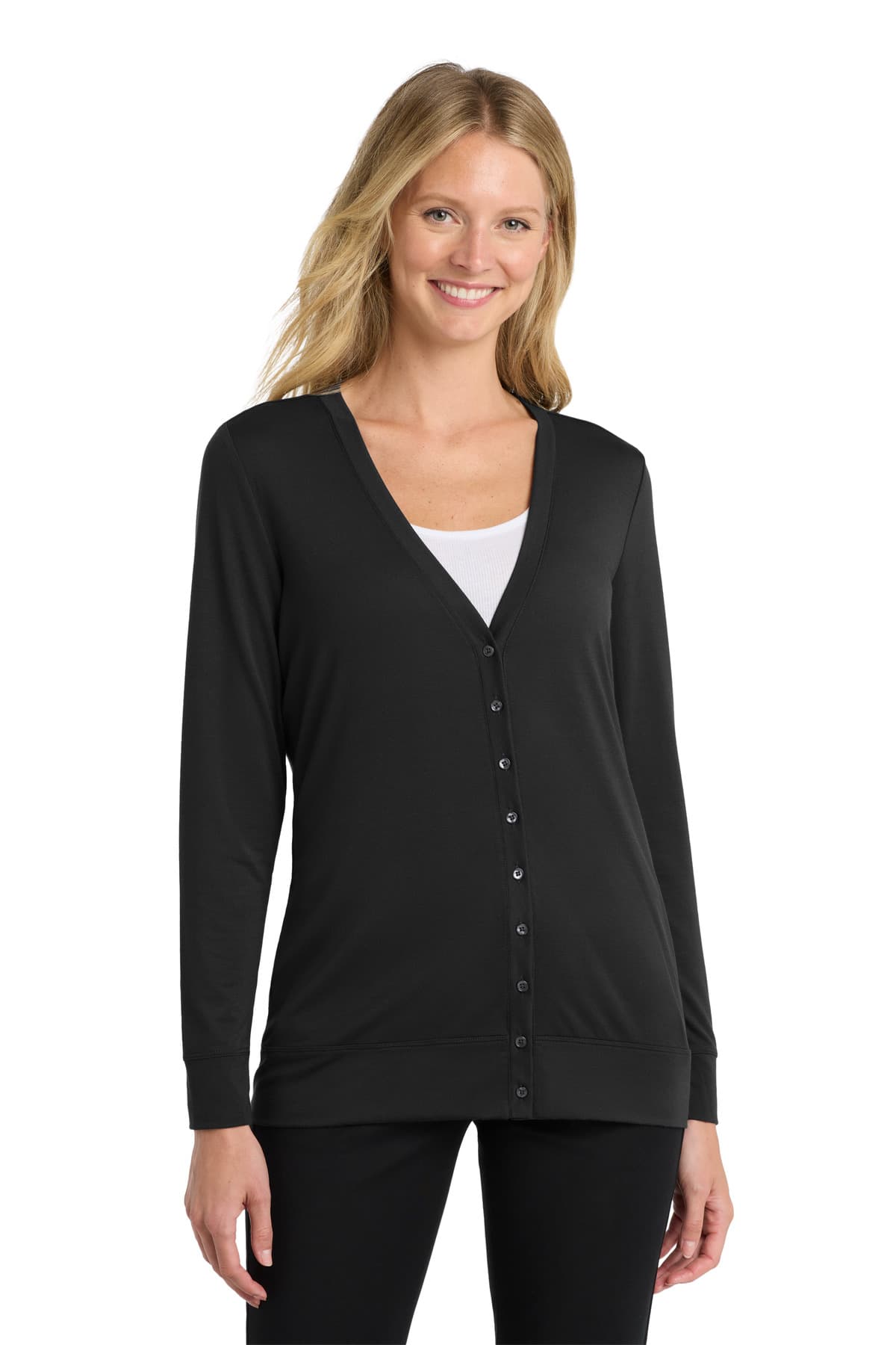 Port Authority ® Women's Concept Cardigan — Black