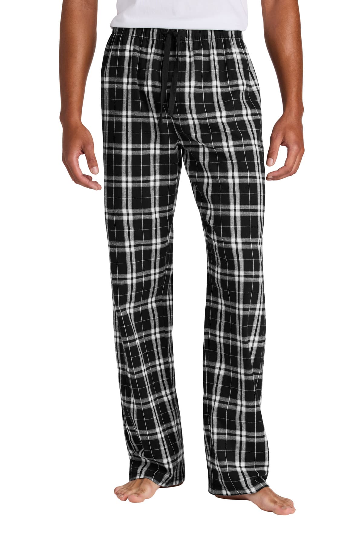 District ® Flannel Plaid Pant — Black