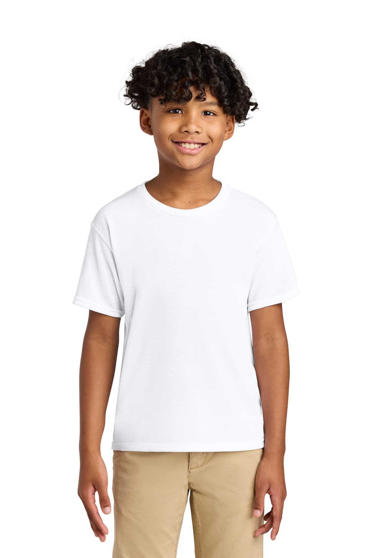 Jerzees ® Youth Dri-Power ® 100% Polyester Tee — White