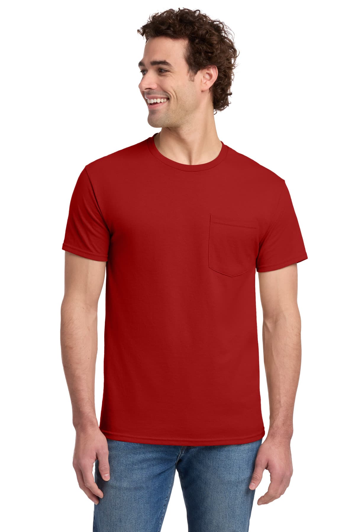 Jerzees ® - Dri-Power ® 50/50 Cotton/Poly Pocket T-Shirt
