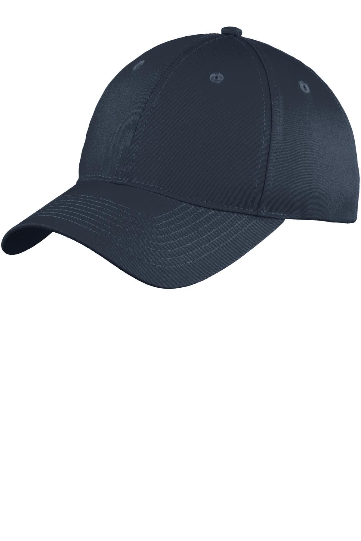 Port Authority ® Six-Panel Unstructured Twill Cap — Navy