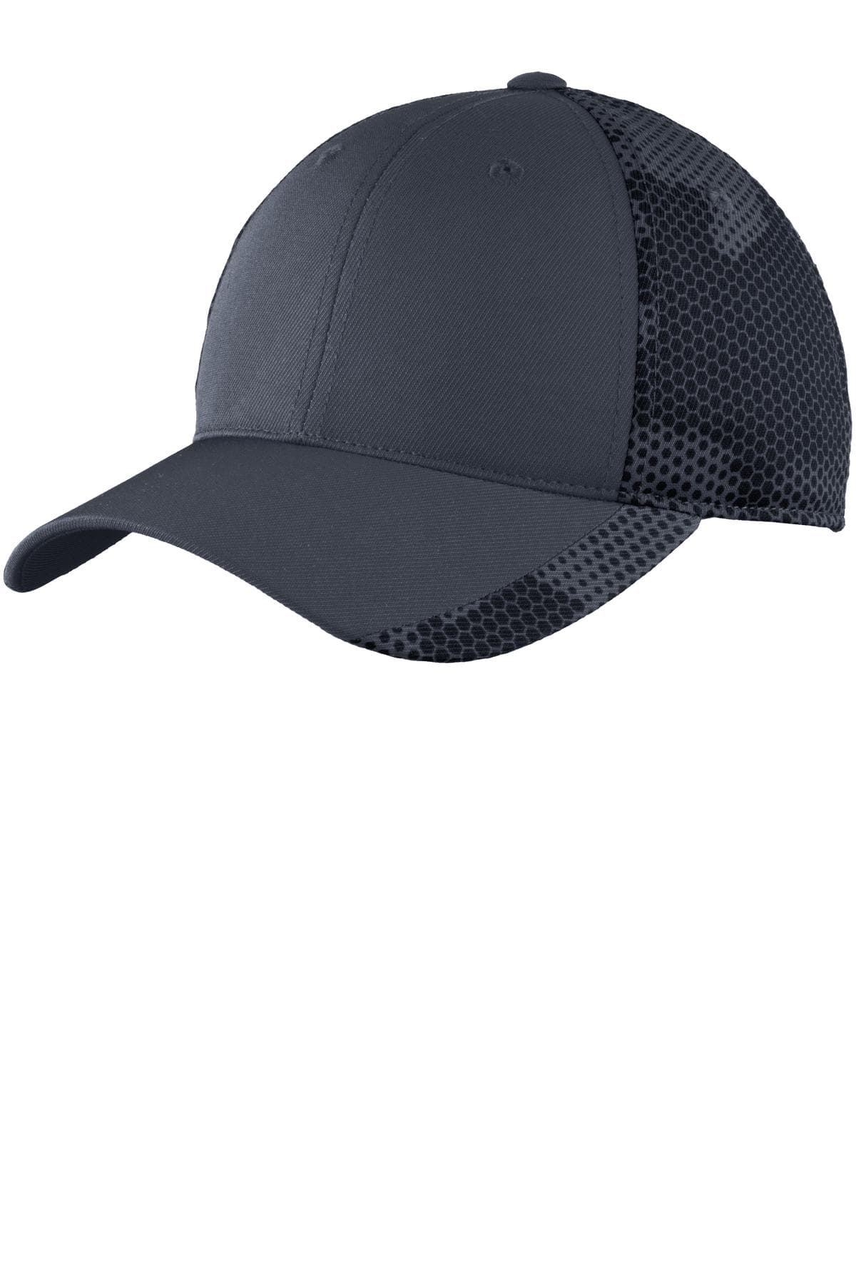 Sport-Tek ® CamoHex Cap — Iron Grey