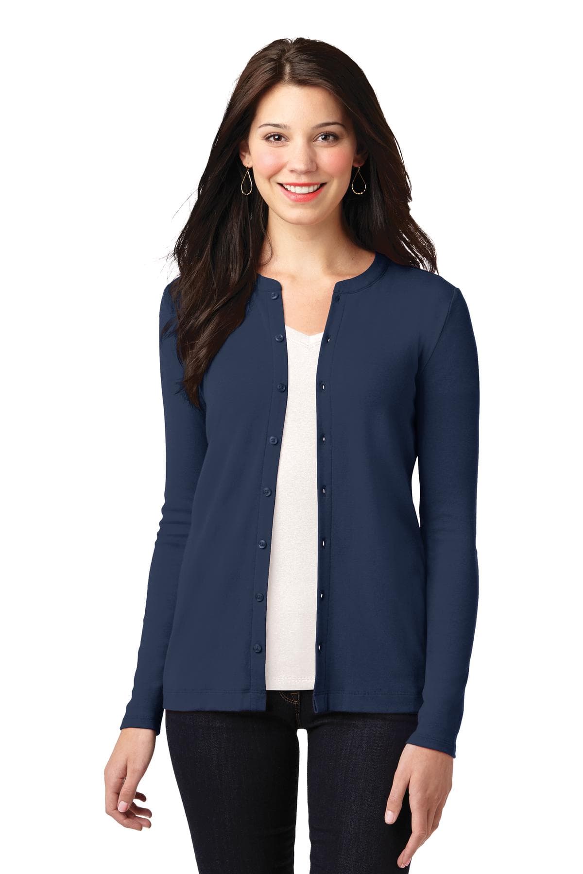 Port Authority ® Women's Concept Stretch Button-Front Cardigan