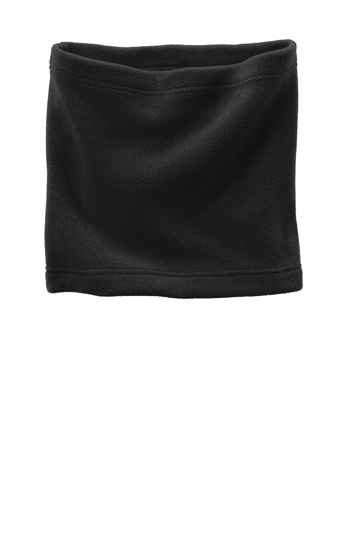 Port Authority ® Fleece Neck Gaiter — Black