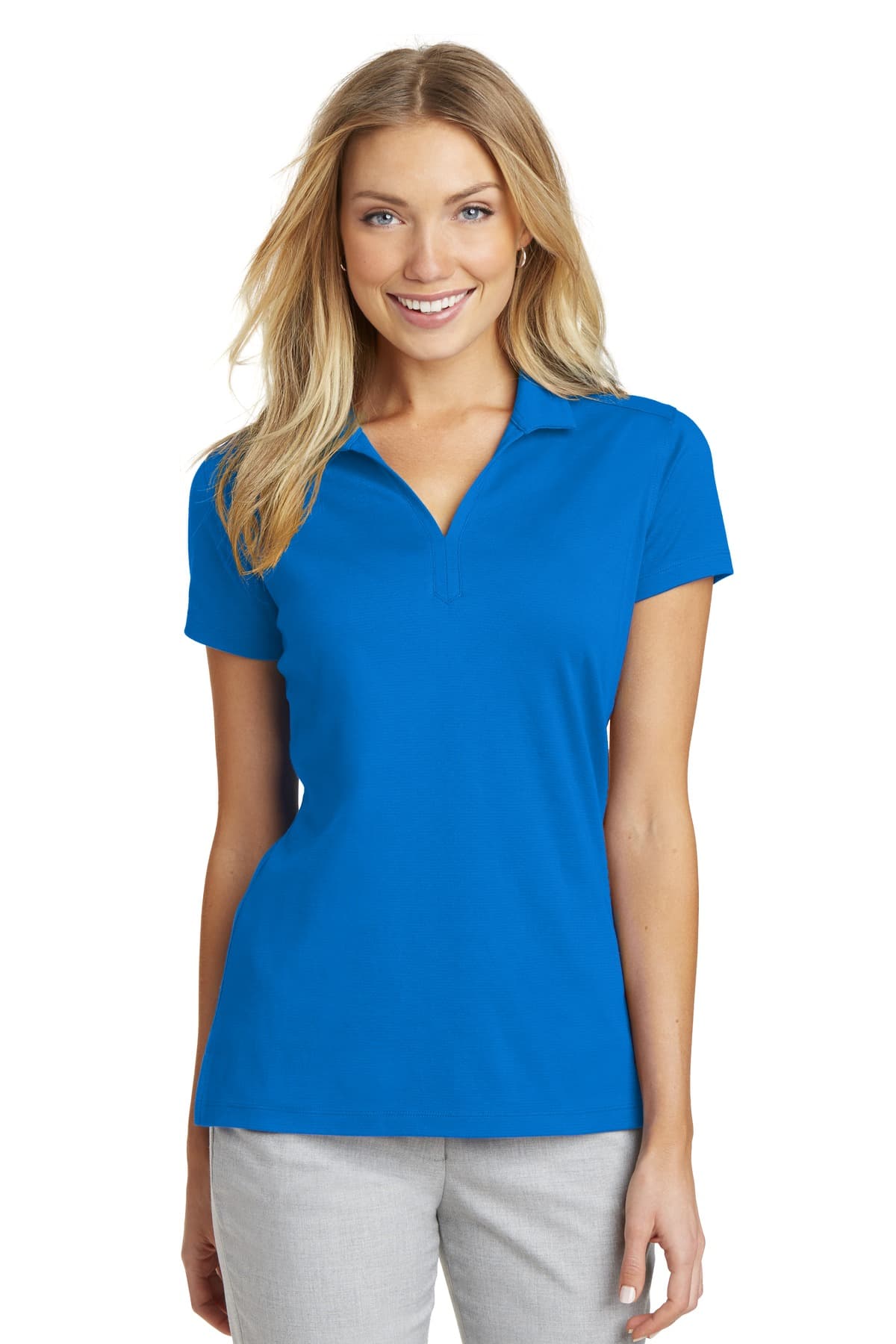 Port Authority ® Women's Rapid Dry  Mesh Polo — Skydiver Blue