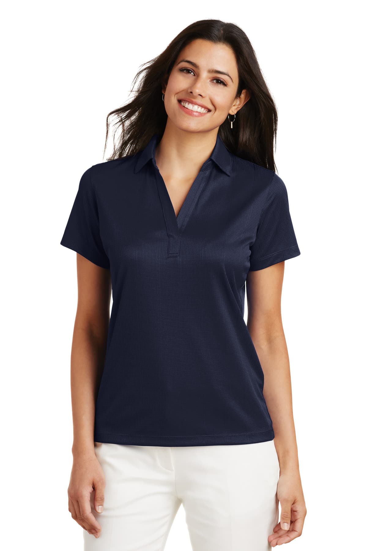 Port Authority ® Women's Performance Fine Jacquard Polo