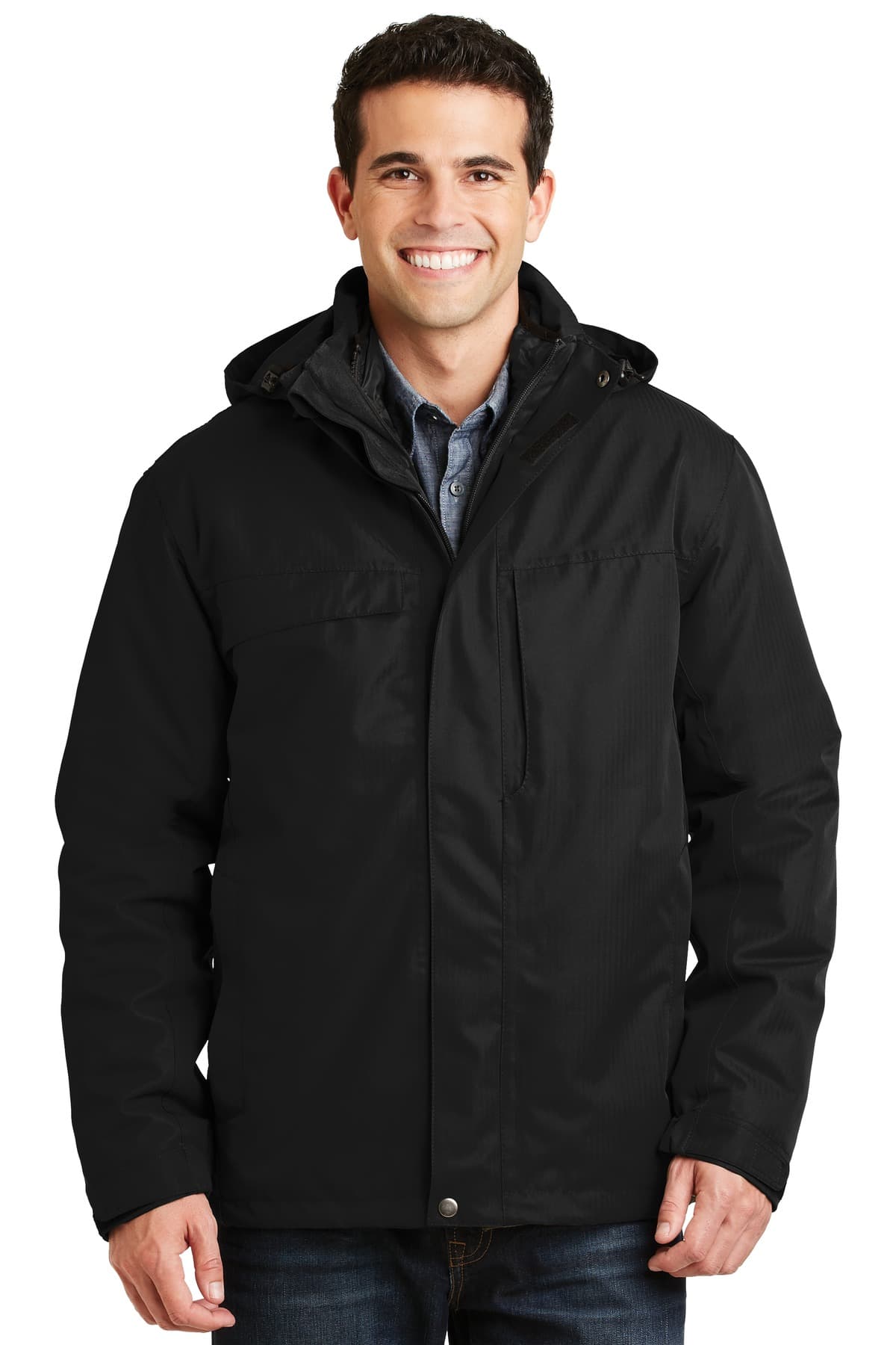 Port Authority ® Herringbone 3-in-1 Parka