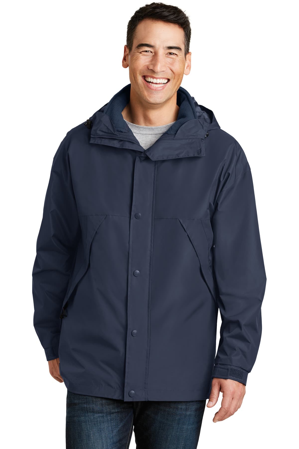 Port Authority ® 3-in-1 Jacket — Navy/ Navy