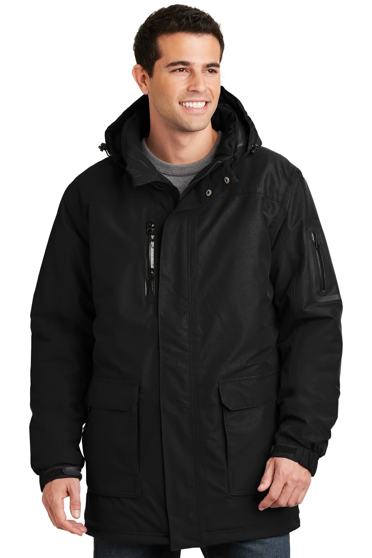 Port Authority ® Heavyweight Parka — Black