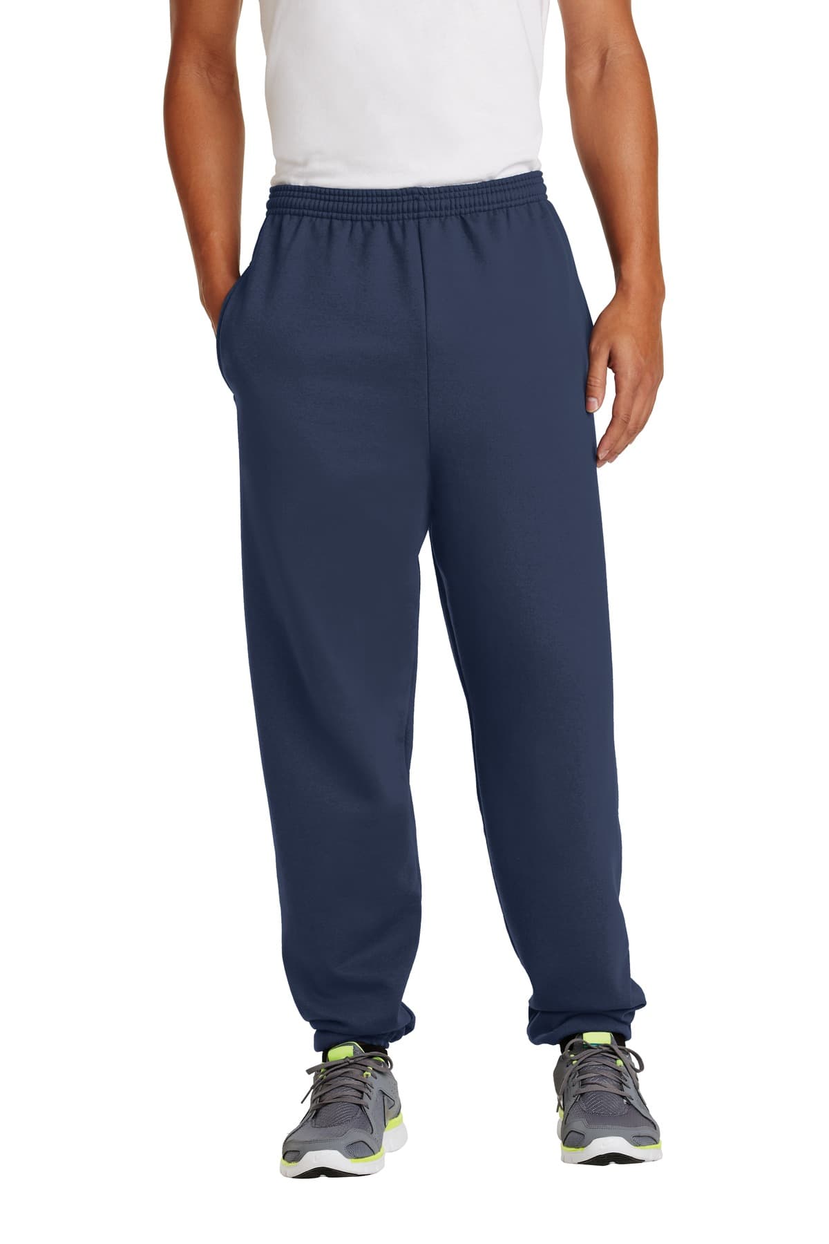 Port & Co  Essential Fleece Sweatpant with Pockets