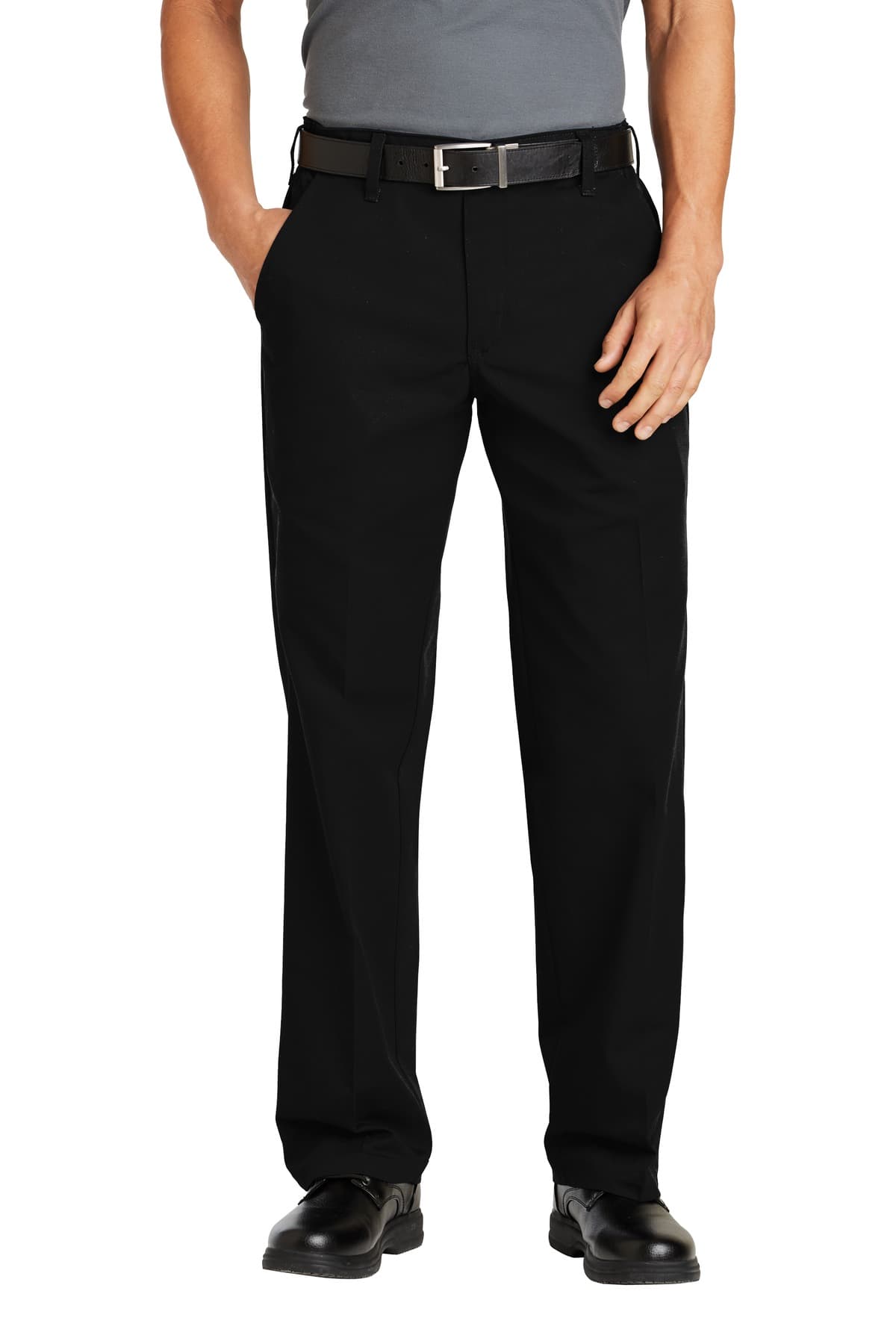 Red Kap ® Elastic Insert Pant — Black