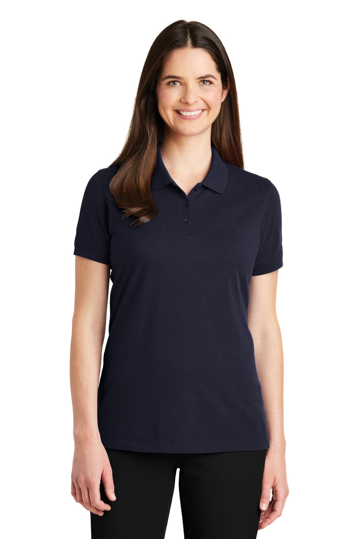 Port Authority ® Women's EZCotton ® Polo — Navy