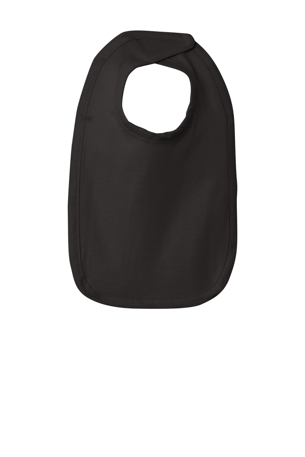 Rabbit Skins  Infant Premium Jersey Bib — Black