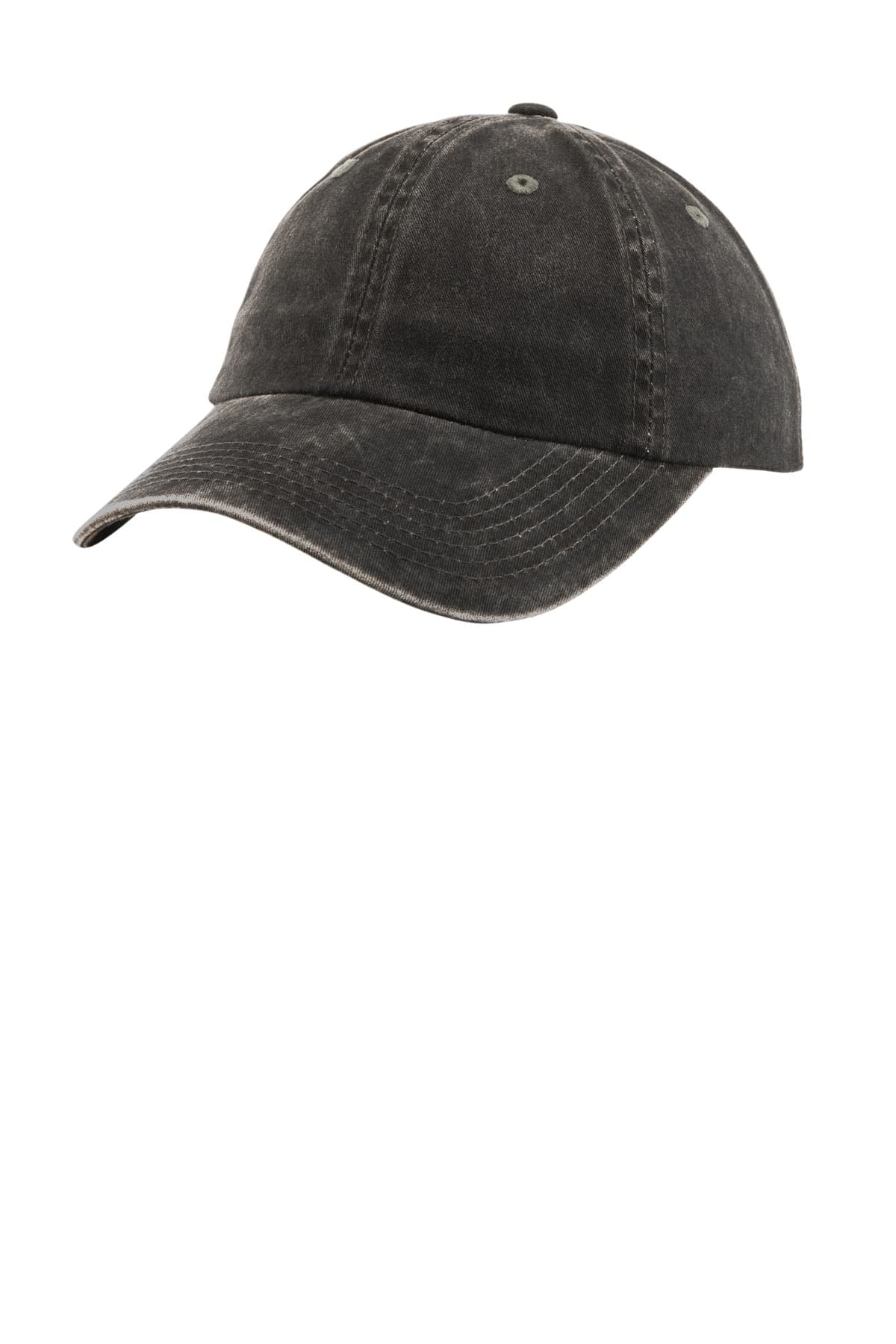 Port Authority ® Women's Garment-Washed Cap — Black