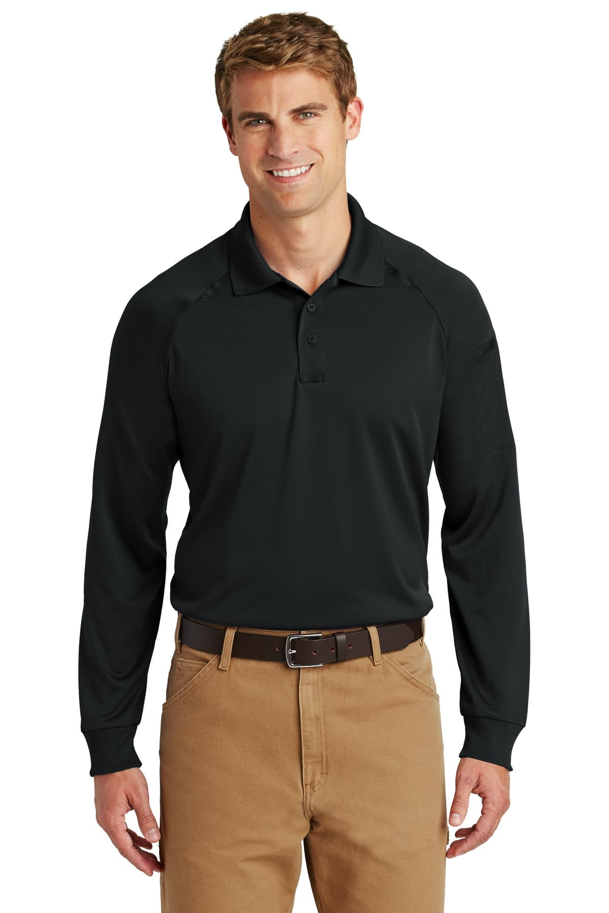 CornerStone ® - Select Long Sleeve Snag-Proof Tactical Polo