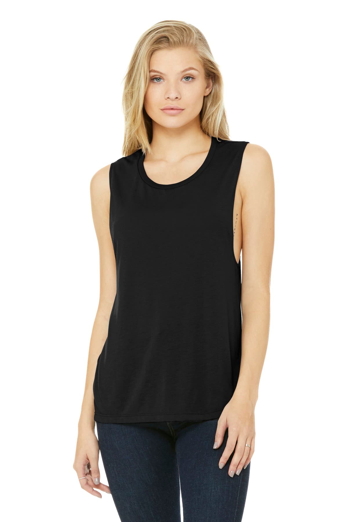 BELLA+CANVAS ® Women's Flowy Scoop Muscle Tank