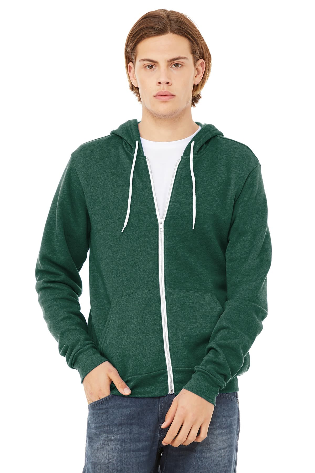 BELLA+CANVAS ® Unisex Sponge Fleece Full-Zip Hoodie
