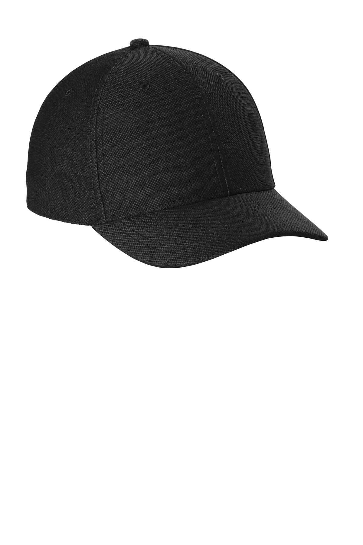 Sport-Tek ® Action Snapback Cap — Black