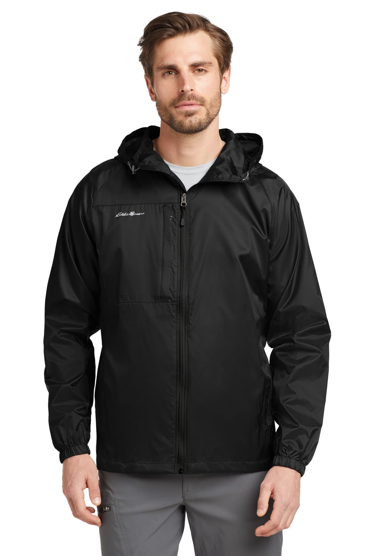 Eddie Bauer ® - Packable Wind Jacket — Black