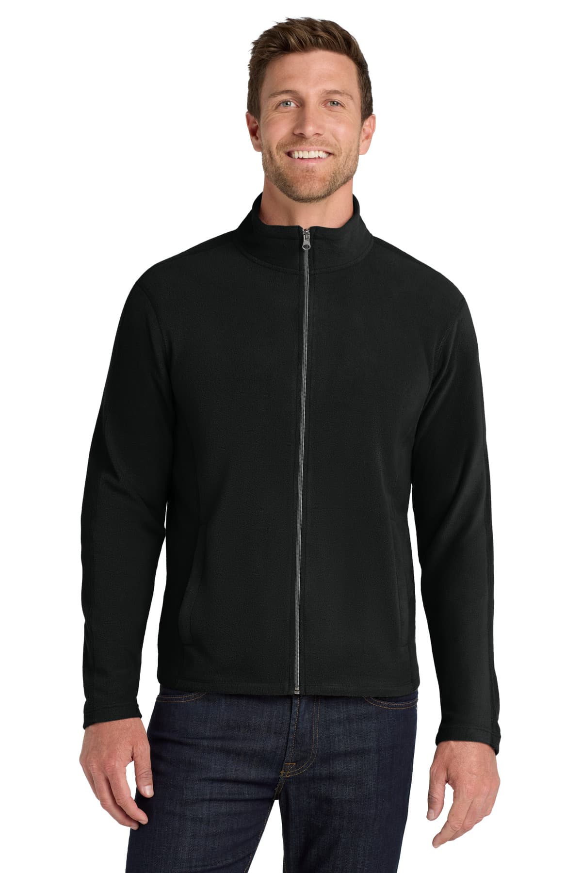 Port Authority ® Microfleece Jacket — Black