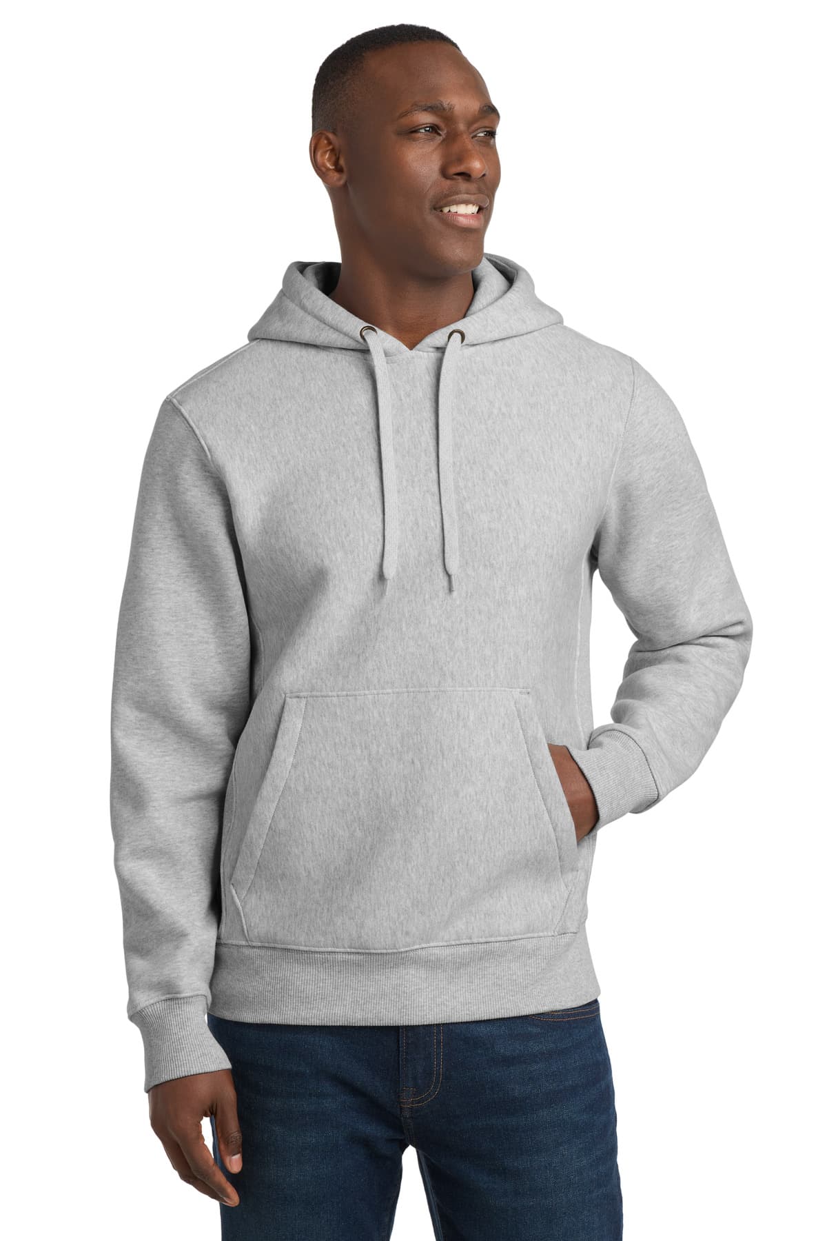 Sport-Tek ® Super Heavyweight Pullover Hooded Sweatshirt — Athletic Heather
