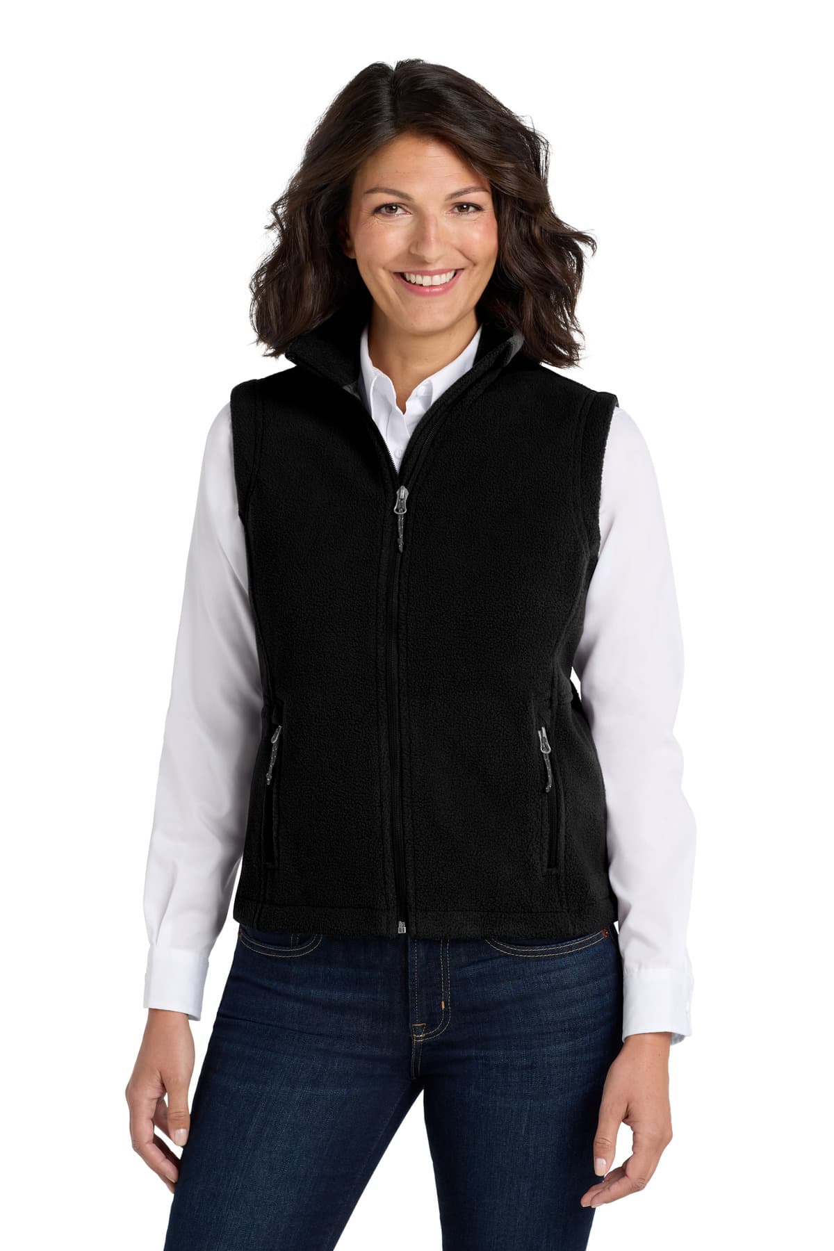 Port Authority ® Women's Value Fleece Vest — Black