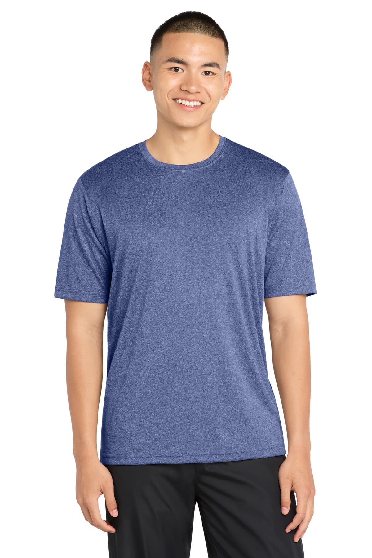Sport-Tek ® Heather Contender  Tee — True Royal Heather