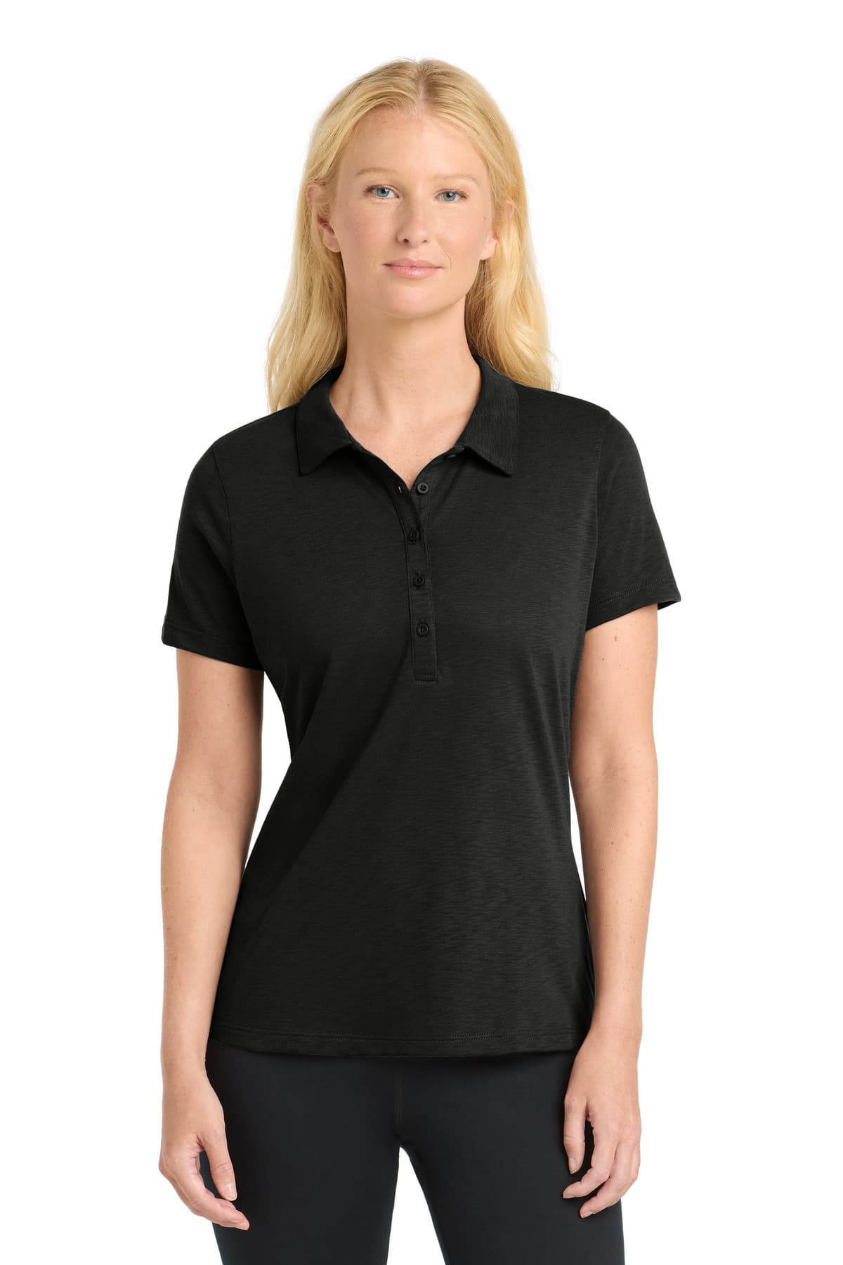 Sport-Tek ® Women's PosiCharge ® Strive Polo — Black