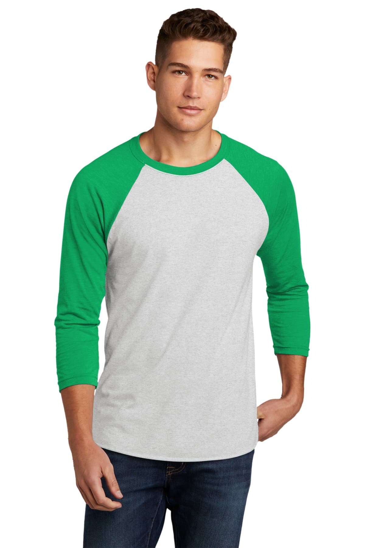 Next Level Apparel ® Adult Tri-Blend 3/4-Sleeve Raglan Tee