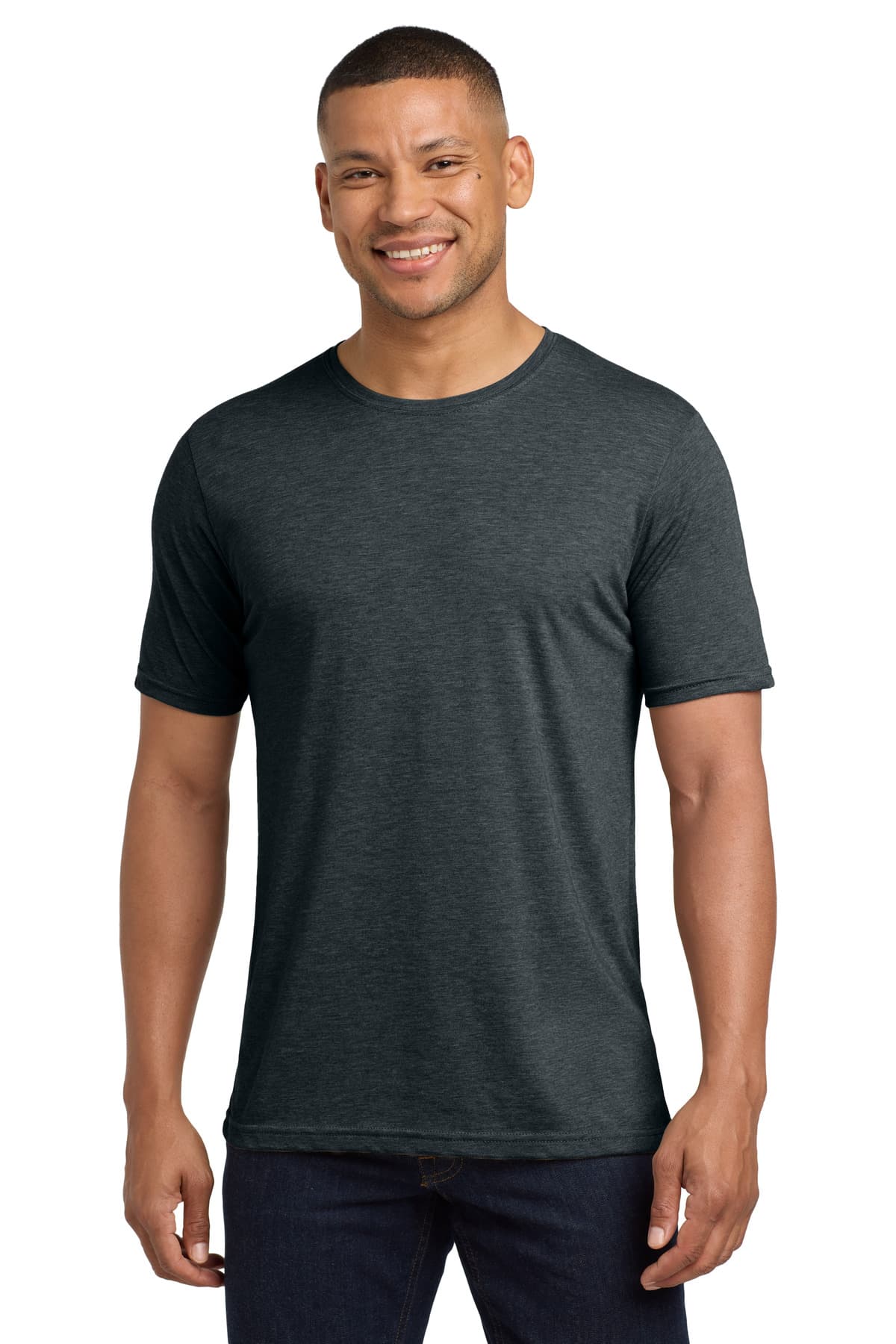 Next Level Apparel ® Adult Poly/Cotton Tee — Antique Denim