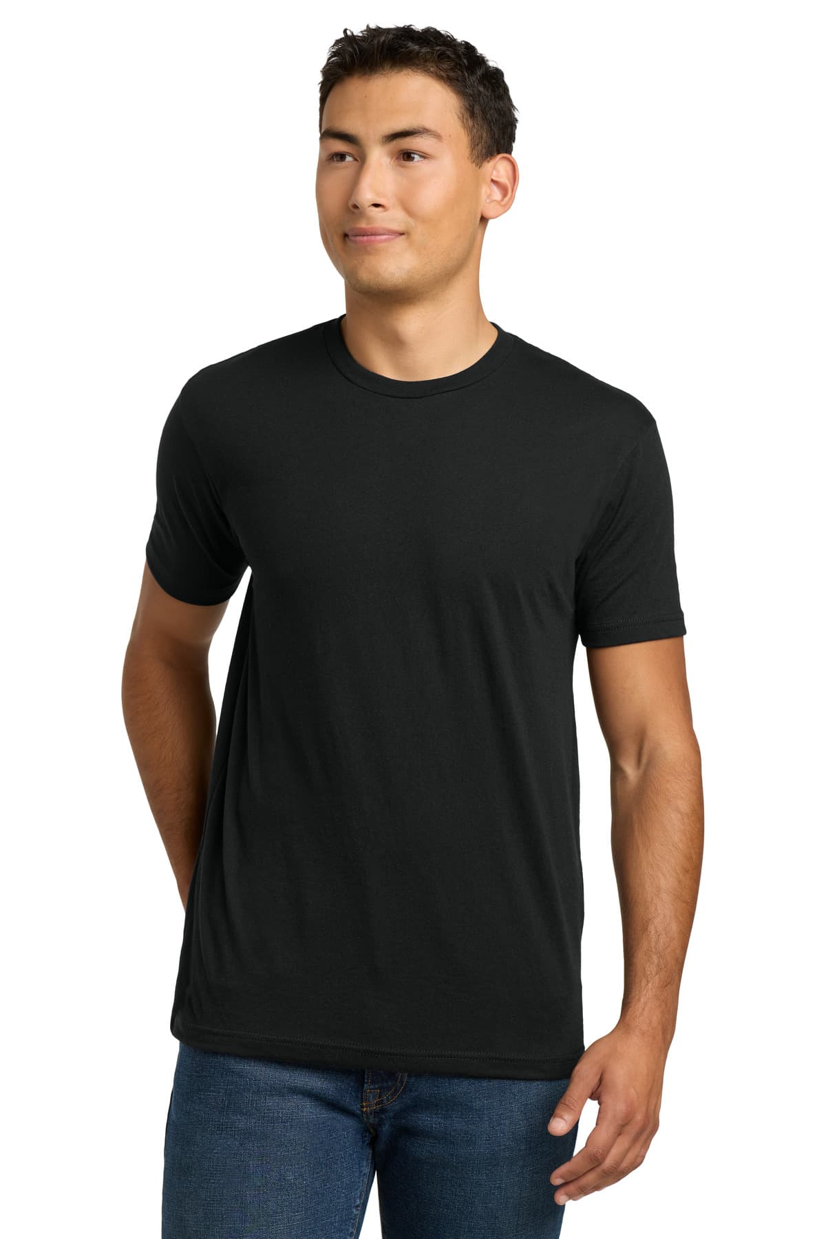 Next Level Apparel ® Adult CVC Tee — Black