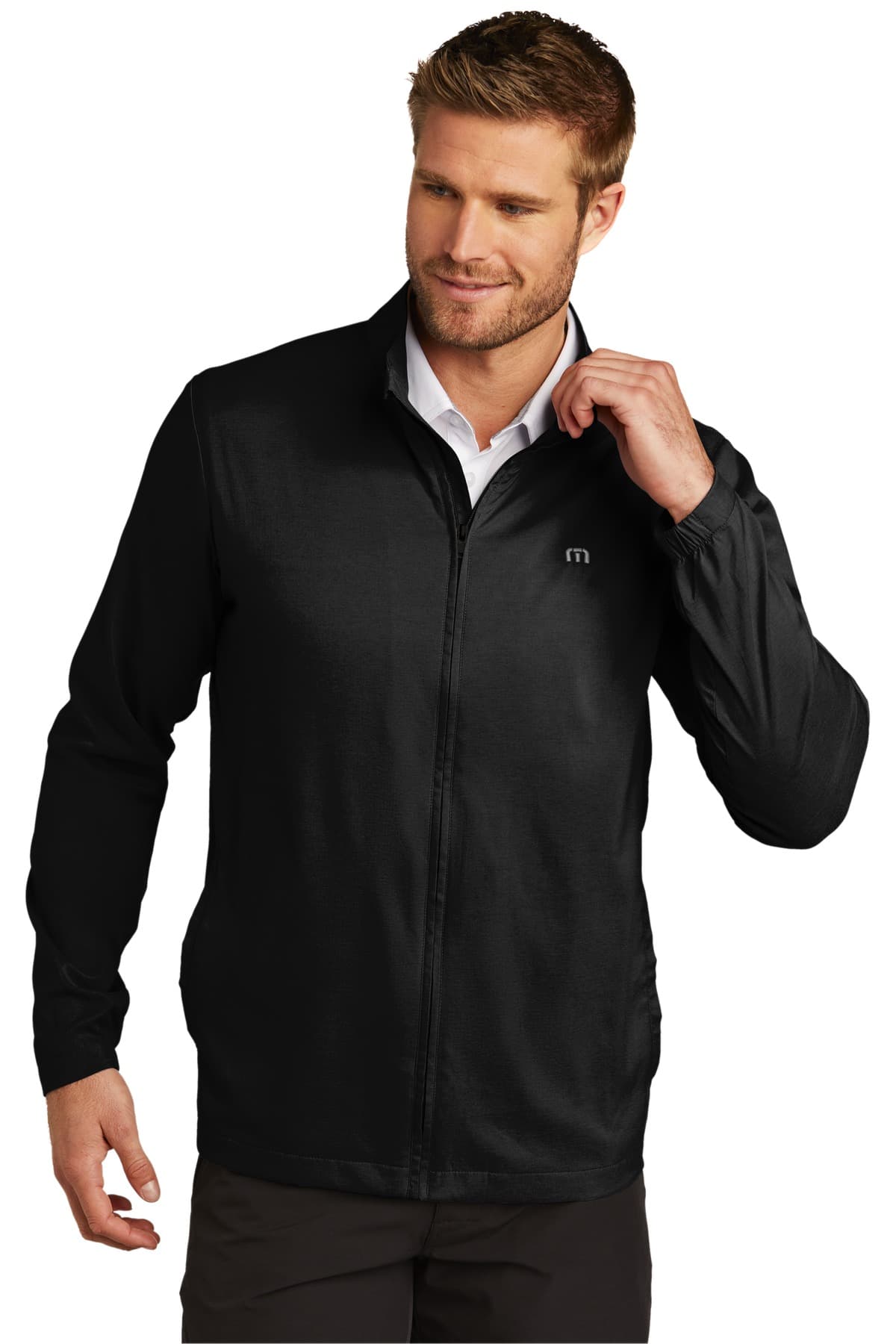 TravisMathew Surfside Full-Zip Jacket — Black