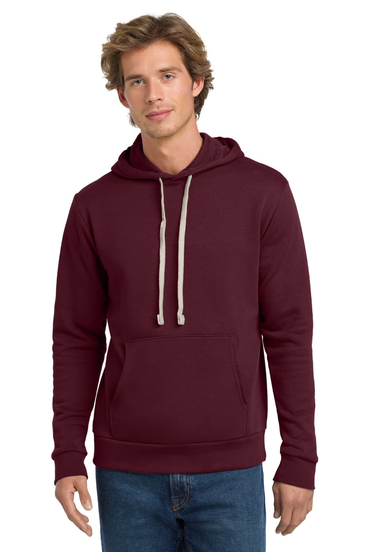 Next Level Apparel ® Adult Santa Barbara Pullover Hoodie — Maroon