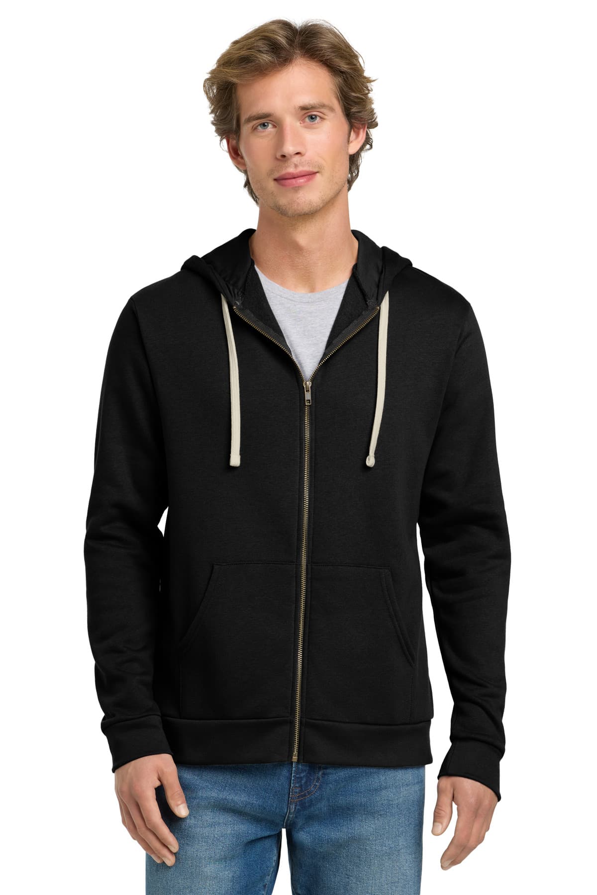 Next Level Apparel ® Adult Santa Barbara Zip Hoodie
